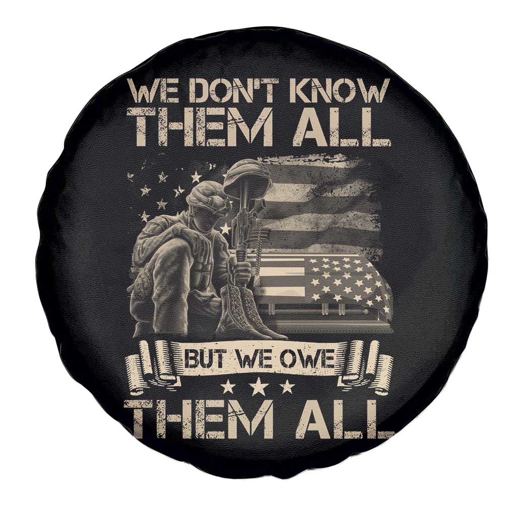 Veteran Spare Tire Cover We Don't Know Them All But We Owe Them All