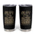 Veteran Tumbler Cup Duty Honor Courage Patriotic American Flag