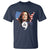 Comma La Harris T Shirt American Flag President 2024 - Wonder Print Shop