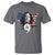 Comma La Harris T Shirt American Flag President 2024 - Wonder Print Shop