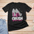 Crush Breast Cancer Awareness T Shirt For Women Bling High Heels Pink Ribbon - Wonder Print Shop