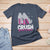 Crush Breast Cancer Awareness T Shirt For Women Bling High Heels Pink Ribbon - Wonder Print Shop