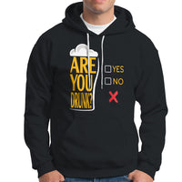 Are You Drunk? Funny Beer Lover Drinking Bar Party Hoodie - Wonder Print Shop