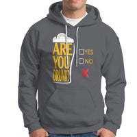 Are You Drunk? Funny Beer Lover Drinking Bar Party Hoodie - Wonder Print Shop