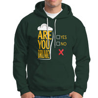 Are You Drunk? Funny Beer Lover Drinking Bar Party Hoodie - Wonder Print Shop