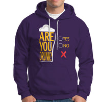 Are You Drunk? Funny Beer Lover Drinking Bar Party Hoodie - Wonder Print Shop