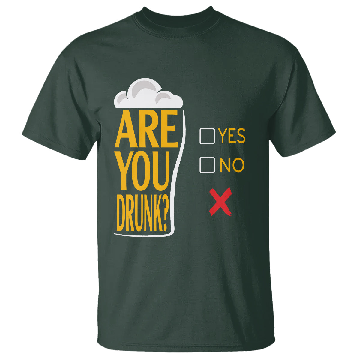 Are You Drunk? Funny Beer Lover Drinking Bar Party T Shirt - Wonder Print Shop
