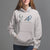 Pretty White Ribbon Butterfly Lung Cancer Awareness Hoodie - Wonder Print Shop