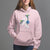 Pretty White Ribbon Bird Lung Cancer Awareness Hoodie - Wonder Print Shop
