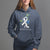 Pretty White Ribbon Bird Lung Cancer Awareness Hoodie - Wonder Print Shop