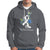 Pretty White Ribbon Bird Lung Cancer Awareness Hoodie - Wonder Print Shop