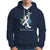 Pretty White Ribbon Bird Lung Cancer Awareness Hoodie - Wonder Print Shop
