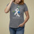Pretty White Ribbon Bird Lung Cancer Awareness T Shirt For Women - Wonder Print Shop