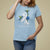 Pretty White Ribbon Bird Lung Cancer Awareness T Shirt For Women - Wonder Print Shop