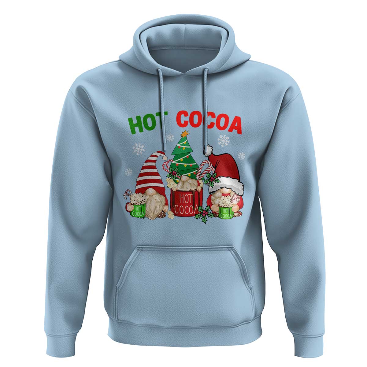 Hot Cocoa Gnomes Drink Hot Chocolate Watch Christmas Movies Hoodie