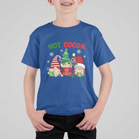 Hot Cocoa Gnomes Drink Hot Chocolate Watch Christmas Movies T Shirt For Kid - Wonder Print Shop