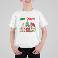 Hot Cocoa Gnomes Drink Hot Chocolate Watch Christmas Movies T Shirt For Kid - Wonder Print Shop