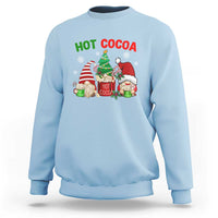 Hot Cocoa Gnomes Drink Hot Chocolate Watch Christmas Movies Sweatshirt - Wonder Print Shop