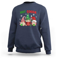 Hot Cocoa Gnomes Drink Hot Chocolate Watch Christmas Movies Sweatshirt - Wonder Print Shop