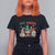 Hot Cocoa Gnomes Drink Hot Chocolate Watch Christmas Movies T Shirt For Women - Wonder Print Shop