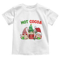 Hot Cocoa Gnomes Drink Hot Chocolate Watch Christmas Movies Toddler T Shirt
