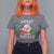 Merry Pigmas Pig Santa Christmas Light Farmer T Shirt For Women - Wonder Print Shop