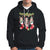 Christmas Hoodie Guinea Pig In Xmas Socks Cute Santa Hat - Wonder Print Shop