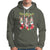 Christmas Hoodie Guinea Pig In Xmas Socks Cute Santa Hat - Wonder Print Shop