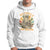 Christmas Hoodie Respect The Beard Cool Santa - Wonder Print Shop