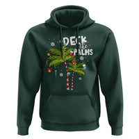 Christmas In Hawaii Hoodie Deck the Palms Xmas Tree