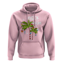 Christmas In Hawaii Hoodie Deck the Palms Xmas Tree