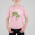Christmas In Hawaii T Shirt For Kid Deck the Palms Xmas Tree - Wonder Print Shop