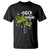 Christmas In Hawaii T Shirt Deck the Palms Xmas Tree - Wonder Print Shop