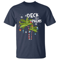 Christmas In Hawaii T Shirt Deck the Palms Xmas Tree - Wonder Print Shop