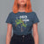 Christmas In Hawaii T Shirt For Women Deck the Palms Xmas Tree - Wonder Print Shop