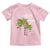Christmas In Hawaii Toddler T Shirt Deck the Palms Xmas Tree