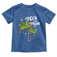 Christmas In Hawaii Toddler T Shirt Deck the Palms Xmas Tree