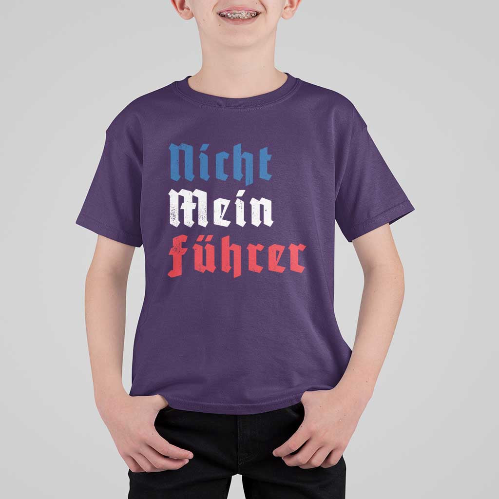 Nicht Mein Fuhrer Not My President German Style T Shirt For Kid - Wonder Print Shop