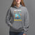 100th Day Of School Hoodie 100 Days Smarter Outer Space Magic Book - Wonder Print Shop