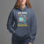 100th Day Of School Hoodie 100 Days Smarter Outer Space Magic Book - Wonder Print Shop