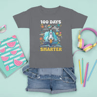 100th Day Of School T Shirt For Kid 100 Days Smarter Outer Space Magic Book - Wonder Print Shop