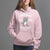 100th Day Of School Hoodie Funny Cat Everything Is Fine I Survived 100 Days - Wonder Print Shop