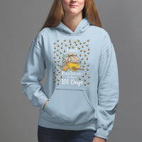 100th Day Of School Hoodie I Can't Beelieve It is 100 Days Smarter Funny Bee - Wonder Print Shop