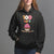 100th Day Of School Hoodie 100 Days Sprinkled With Fun Cupcake Donut - Wonder Print Shop