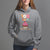 100th Day Of School Hoodie 100 Days Sprinkled With Fun Cupcake Donut - Wonder Print Shop