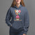 100th Day Of School Hoodie 100 Days Sprinkled With Fun Cupcake Donut - Wonder Print Shop