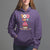 100th Day Of School Hoodie 100 Days Sprinkled With Fun Cupcake Donut - Wonder Print Shop