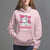 Valentine's Day Hoodie Happy Meowentine Cute Cat Kisses - Wonder Print Shop