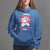 Valentine's Day Hoodie Happy Meowentine Cute Cat Kisses - Wonder Print Shop