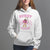 Valentine's Day Hoodie Howdy Valentine Heart Retro Groovy - Wonder Print Shop